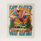 Retro Manger Camp de sommeil Répéter