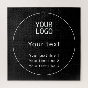 Puzzle Rétro-Moderne ajoutez votre propre texte