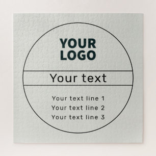 Puzzle Rétro-Moderne ajoutez votre propre texte