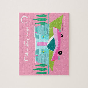Puzzle Retro rose Palm Springs