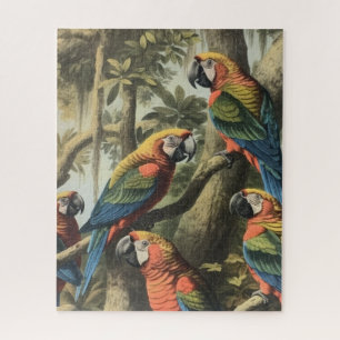 Puzzle Réunion aviaire & grande canopée tropicale