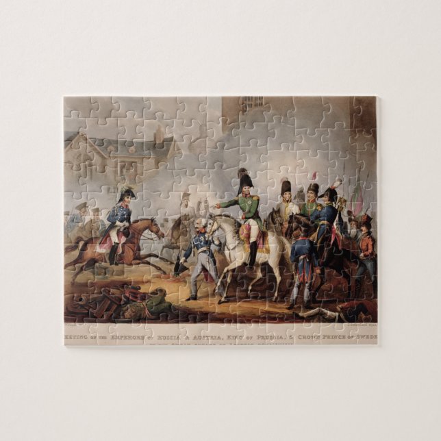 Puzzle Réunion des empereurs du Russe et de l'Autriche, (Horizontal)