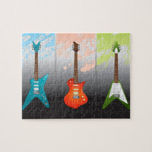 Puzzle Rêve d'amants de guitare électrique