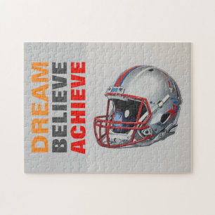 Puzzle Rêve de motivation Croire en la réussite Football