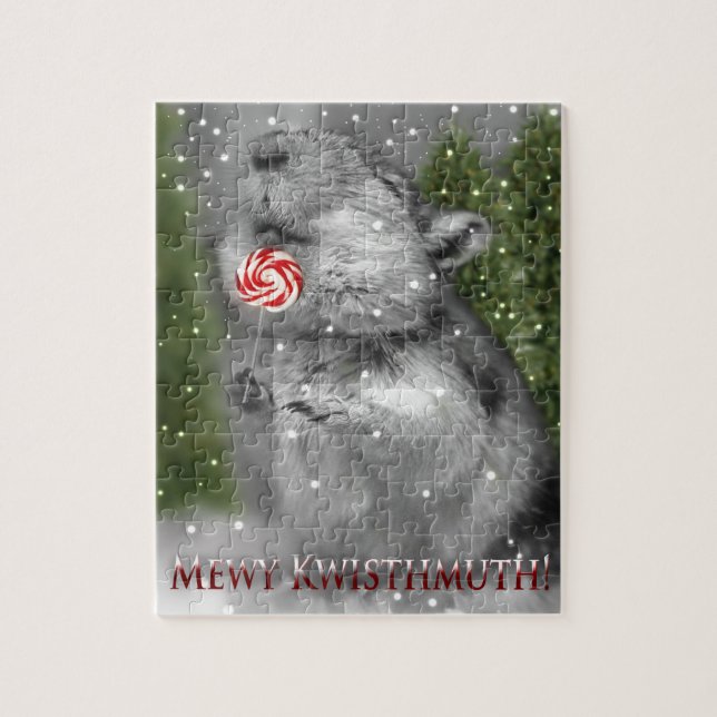 Puzzle Rêve de Noël de la gerbille (Vertical)