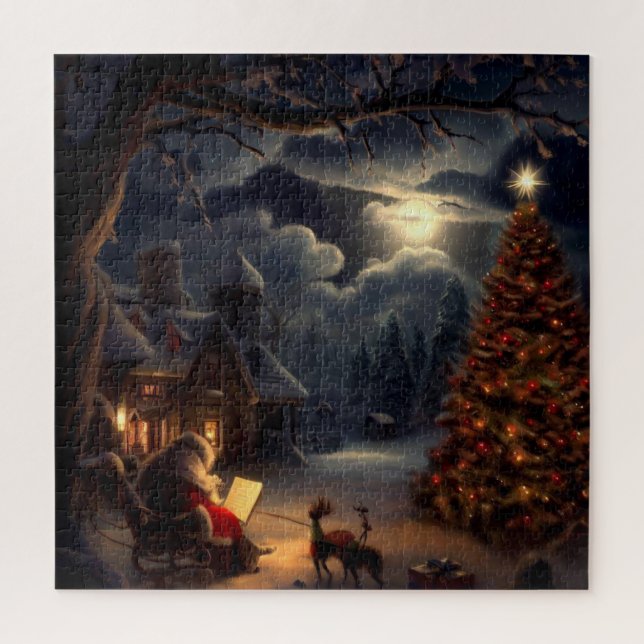 Puzzle Réveillon de Noël (Vertical)