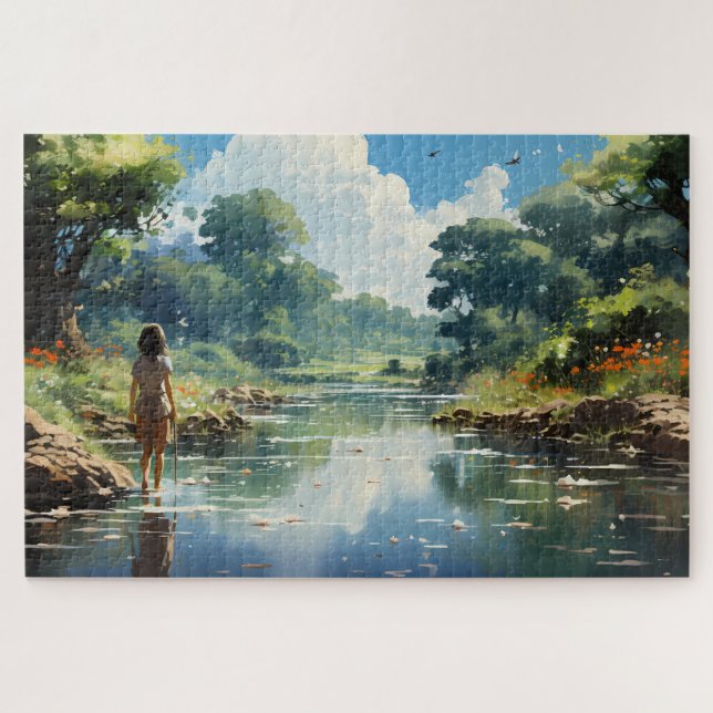 Puzzle Rêver sur le monde au-delà (Horizontal)