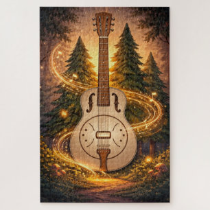 Puzzle Rêverie de la forêt de Dobro aux bois lumineux
