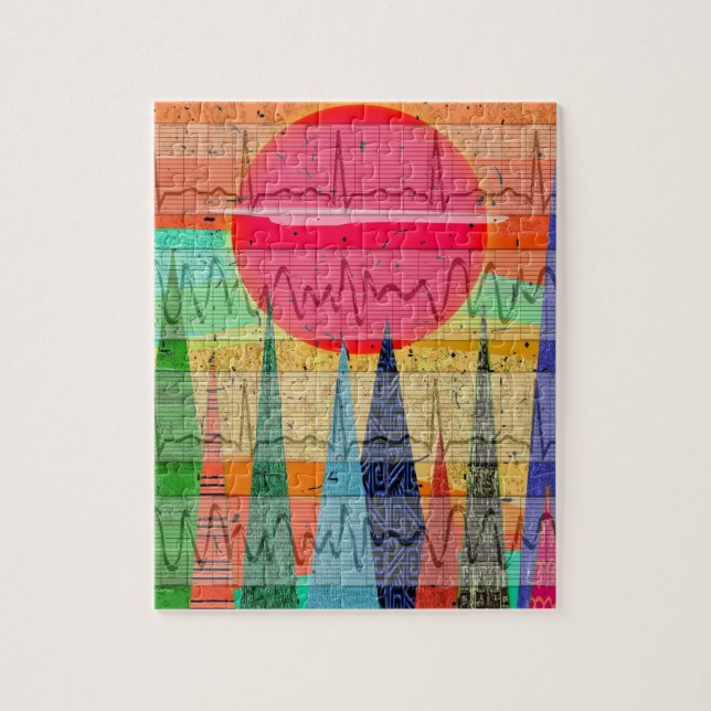 Puzzle Rêves cardiaques Médicale de forêt de rythme (Vertical)