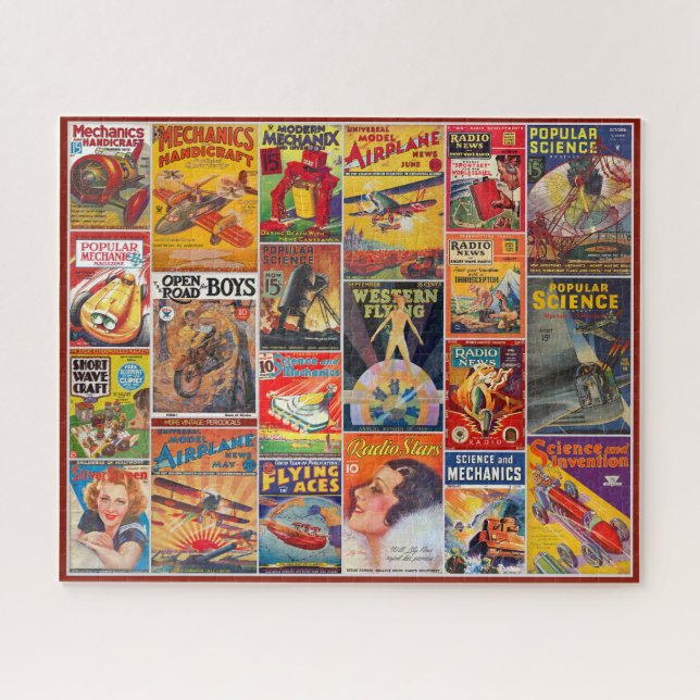 Puzzle REVÊTEMENTS vintages 1929-1945 (Horizontal)