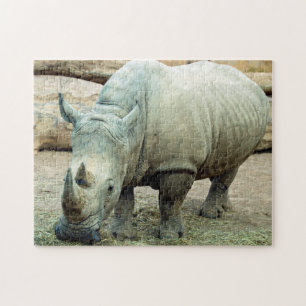 Puzzle Rhinoceros Jigsaw