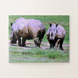 Puzzle Rhinos sud-africains