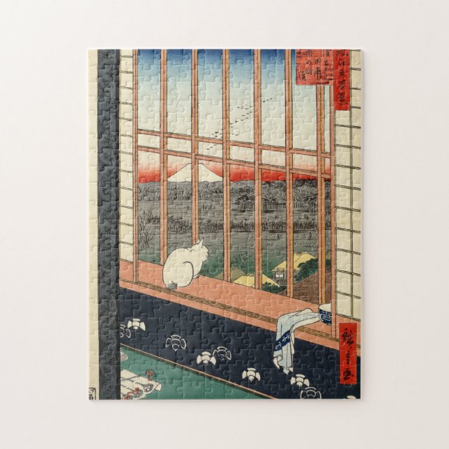 Puzzle Ricefields d'Asakusa et Festival de Torinomachi. (Vertical)
