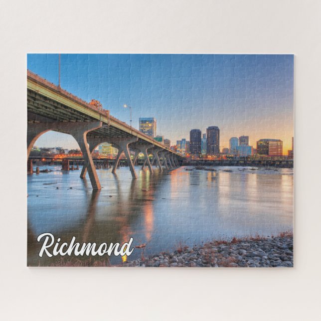 Puzzle Richmond, Virginie, États-Unis (Horizontal)