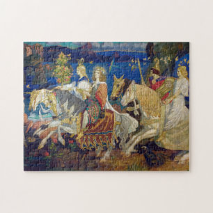 Puzzle Riders of the Sidhe, c. 1911 par John Duncan