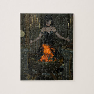 Puzzle Rituel de sorcière de Wiccan