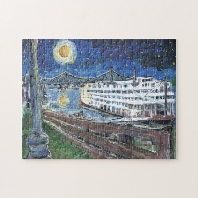 Puzzle Riverboat Mississippi Queen (Horizontal)