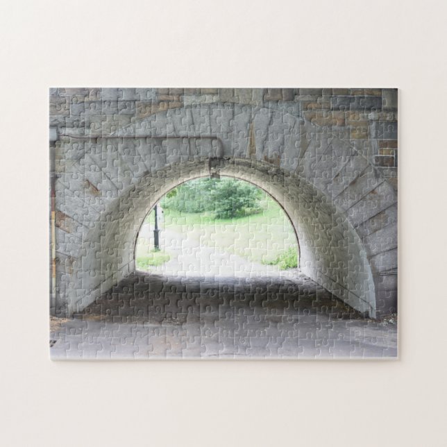 Puzzle Riverside Park Archway Manhattan New York City NYC (Horizontal)