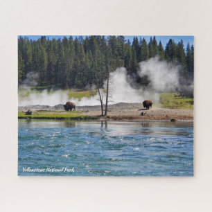 Puzzle Rivière du parc national Yellowstone