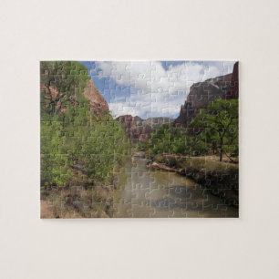 Puzzle Rivière Virgin au printemps dans le parc national 