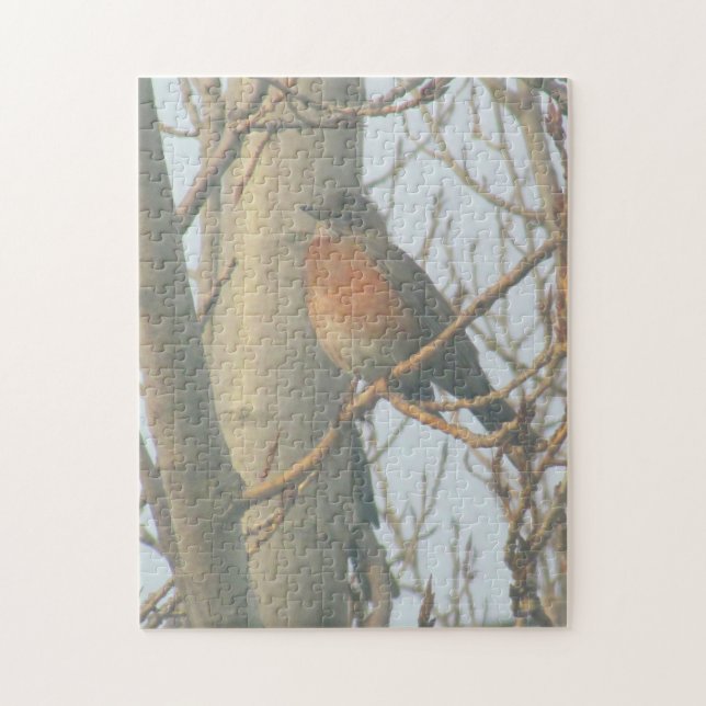 Puzzle - Robin dans l'arbre (Vertical)