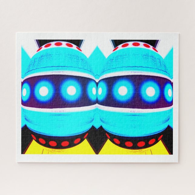 Puzzle Robots jumeaux (Horizontal)