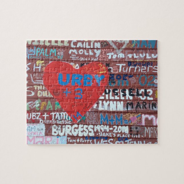 Puzzle robuste de graffiti de galerie d'Ephraim le (Horizontal)