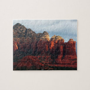 Puzzle Roche à café nuageux à Sedona Arizona
