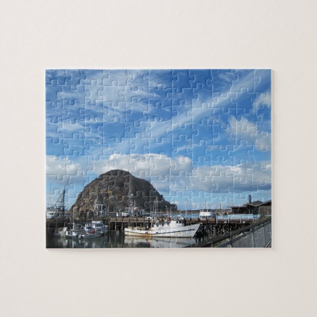 Puzzle Roche de Morro, bateaux de pêche et l'Embarcadero (Horizontal)
