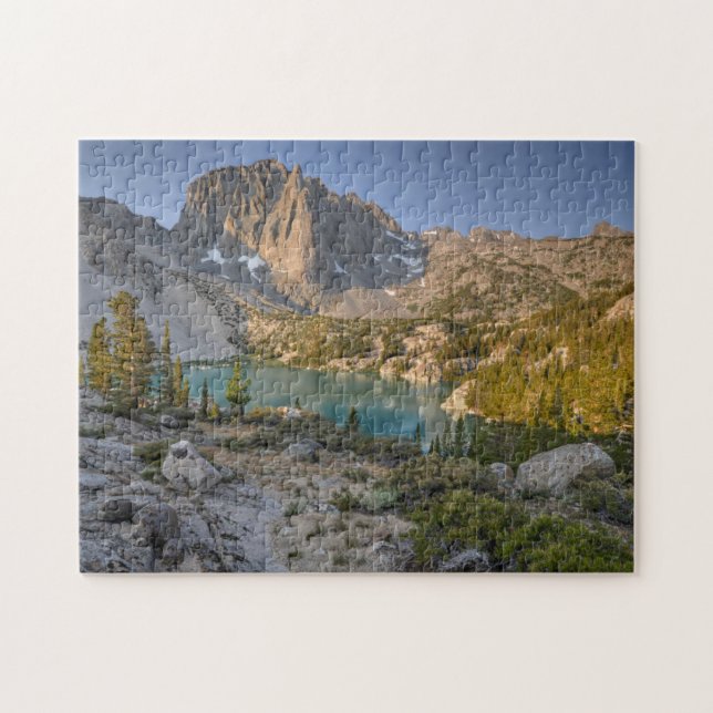 Puzzle Rocher de temple et deuxième lac (Horizontal)