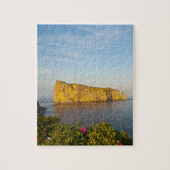 Puzzle Rocher Perce (Perce Rock), Québec, Canada. (Vertical)
