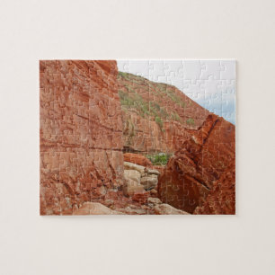 Puzzle Roches rouges, Devon, Angleterre
