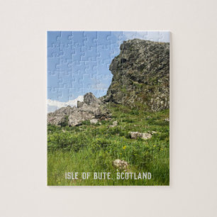 Puzzle Rocheuse, île de Bute, Écosse
