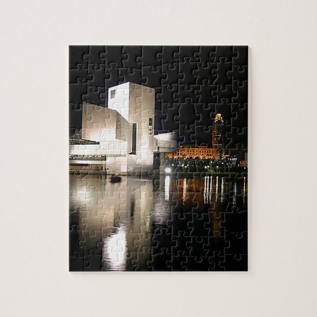 Puzzle Rock and Roll Hall of Fame & Museum, Cleveland OH (Vertical)