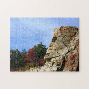 Puzzle Rock Cliff Fall Folid Nature
