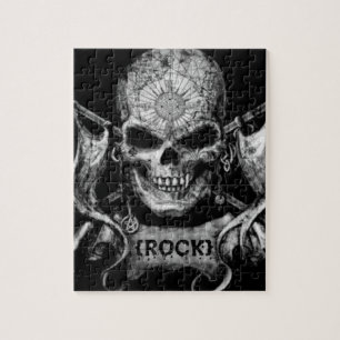 Puzzle Rock Skull
