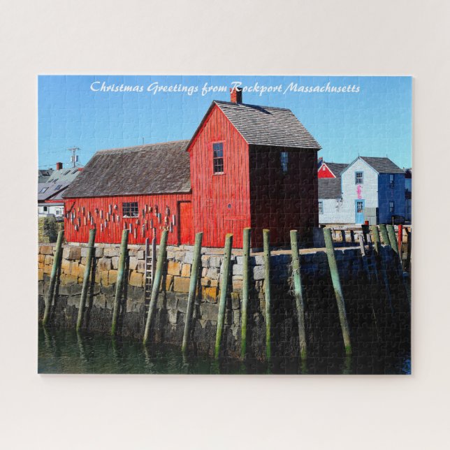 Puzzle Rockport Massachusetts. (Horizontal)