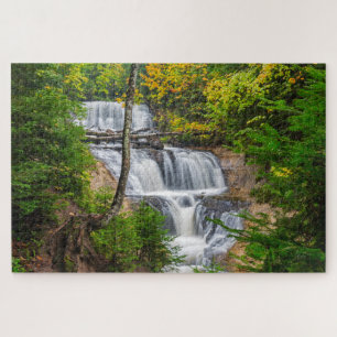 Puzzle Rocks National Lakeshore, Sable Falls