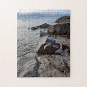 Puzzle Rocky Beach Lake Superior Copper Harbour Michigan