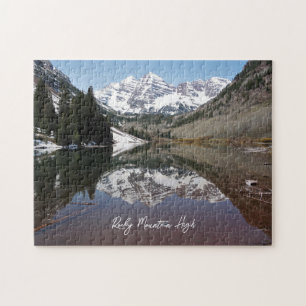 Puzzle Rocky Mountain High Maroon Bells Aspen Colorado