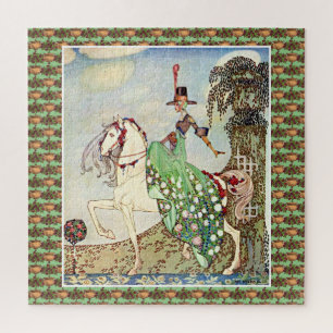 Puzzle Rococo conte de fées princesse équitation