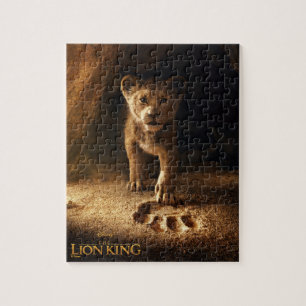 Puzzle Roi Lion  Simba suivre l'étape de Mufasa
