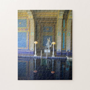 Puzzle Roman Pool at Hearst Castle, Californie