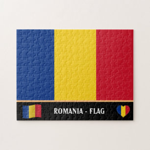 Puzzle Romanian Flag & Romanian country