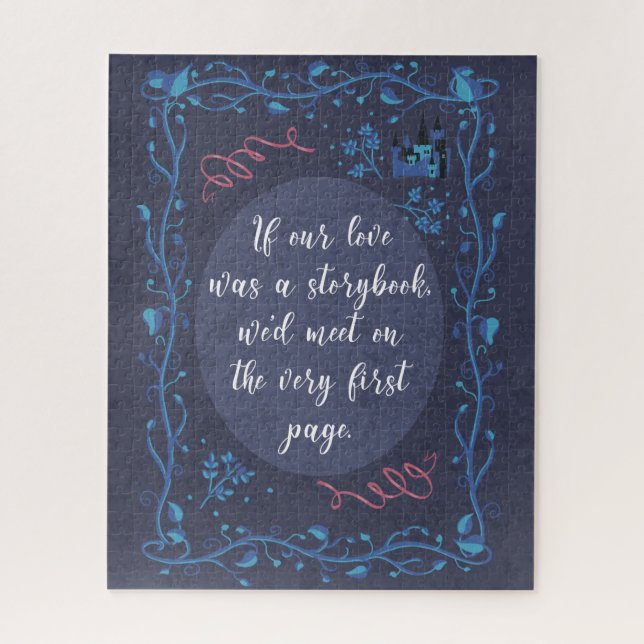 Puzzle Romantic Storybook Love (Vertical)
