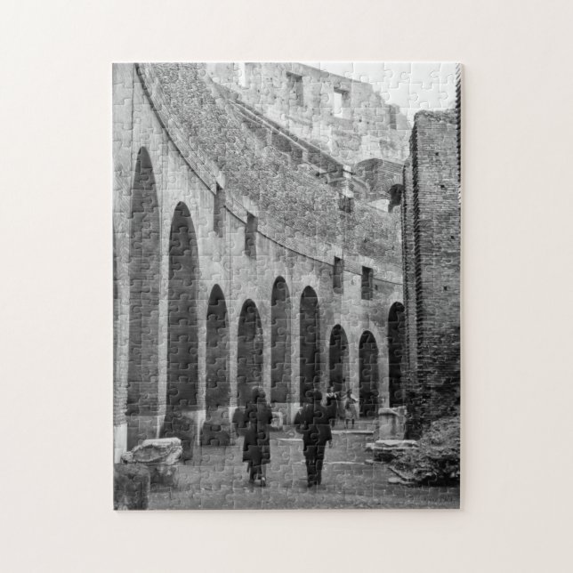 Puzzle Rome Italie Ruines antiques Colisée Architecture (Vertical)