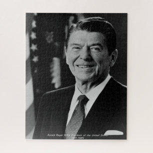 Puzzle Ronald Reagan 40e Président des États-Unis