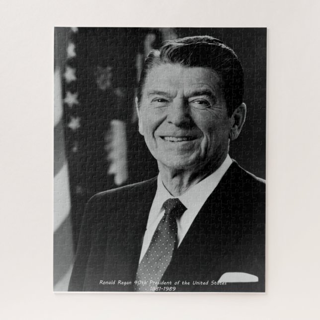 Puzzle Ronald Reagan 40ème Président des Etats-Unis (Vertical)