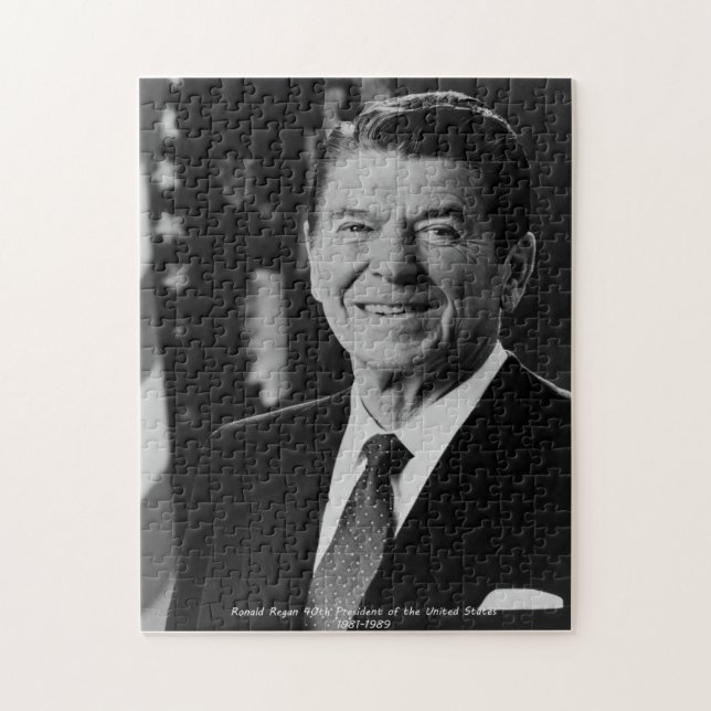 Puzzle Ronald Reagan 40ème Président des Etats-Unis (Vertical)