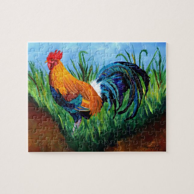 Puzzle Rooster de canne à sucre (Horizontal)